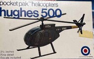  Pocket Pack Helicopters  1/100 Hughes 500 PPH8459