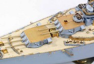 Detail Up Set - USS Missouri BB-63 1945 with Teak Tone Wooden Deck (TAM kit) #PON35026FN