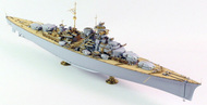  Pontos Model Wood Deck  1/350 Detail Up Set - Bismarck 1941 (REV kit) PONF35022