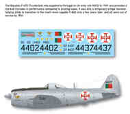  Portucalques  1/48 Portuguese Republic F-47D Thunderbolt .[P-47D] PTC48005