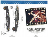 Consolidated B-24D Liberators Ploesti Raid 1st Aug 1943 (4) #PW72001