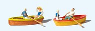  Preiser  HO Couples in Row Boats (2) PRZ10686