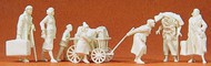 Unpainted Refugees (7) w/Access (Kit) #PRZ16558