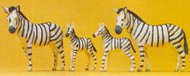  Preiser  HO Zebras (4) PRZ20387