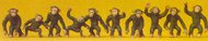  Preiser  HO Monkeys (10) PRZ20388