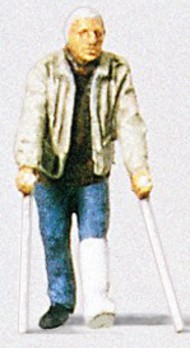 Man w/Crutches #PRZ28019