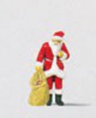 Preiser  HO Santa w/Sack of Gifts Christmas PRZ29027