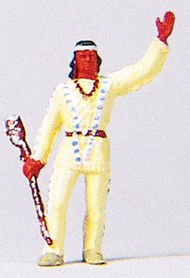 American Indian w/Rifle Male #PRZ29031