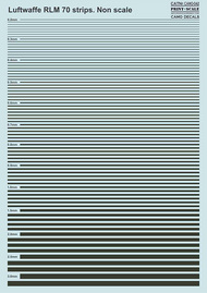  Print Scale Decals  1/144 Luftwaffe RLM 70 stripes* PSL042