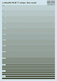  Print Scale Decals  1/144 Luftwaffe RLM 71 stripes PSL043