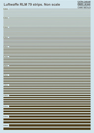  Print Scale Decals  1/144 Luftwaffe RLM 79 stripes* PSL045