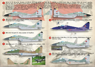  Print Scale Decals  1/144 Mikoyan MiG-29 'Fulcrum' PSL14412