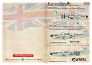 Fairey Firefly (for a Japanese resin kit) #PSL14417