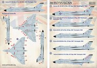  Print Scale Decals  1/144 Avro Vulcan B.2 Part 1 PSL14423
