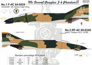  Print Scale Decals  1/32 McDonnell F-4C Phantom II in Viet Nam war Par PSL32004