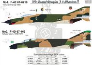  Print Scale Decals  1/32 McDonnell F-4 Phantom II in Viet Nam part 2 1 PSL32006