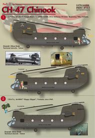  Print Scale Decals  1/32 Boeing CH-47 Chinook part 2: 1. CH-47A, 67-18 PSL32008