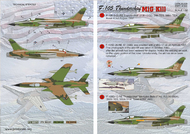  Print Scale Decals  1/32 Republic F-105D Thunderchief MiG Killers Hano PSL32009