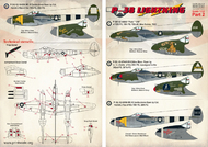  Print Scale Decals  1/32 Lockheed P-38H/P-38J Lightning part-2 PSL32010