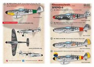 Print Scale Decals  1/32 Messerschmitt Bf.109G-6 Part 2 PSL32035