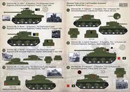  Print Scale Decals  1/35 Sherman Tanks of the 2nd Canadian Armoured Brigade [M4A3 Mk.III Mk.Vc Mk.V DD] PSL35-004