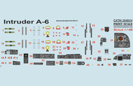 Instrumental panel Grumman A-6 Intruder #PSL3D48-14