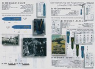  Print Scale Decals  1/48 Bomb Markings: Luftwaffe 1930-1940 PSL48014