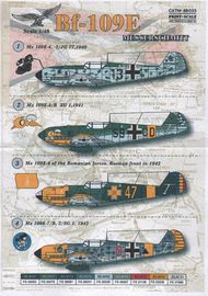  Print Scale Decals  1/48 Messerschmitt Bf.109E Part 2 PSL48033