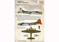  Print Scale Decals  1/48 Boeing B-17G Flying Fortress part-1 PSL48115