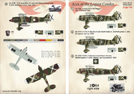 Print Scale Decals  1/48 Aces of the Legion Condor Part-1 PSL48118