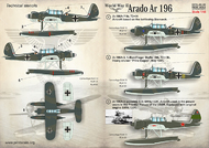  Print Scale Decals  1/48 Arado Ar 196A-3 PSL48136