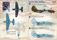  Print Scale Decals  1/48 Curtiss SB2C-3/SBC-5 Helldiver PSL48137