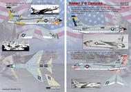  Print Scale Decals  1/48 Vought F-8C/F-8E Crusader part 1 PSL48139