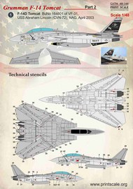 Grumman F-14 Tomcat Part-2 #PSL48144