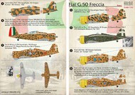  Print Scale Decals  1/48 Fiat G.50 Freccia Part-1 PSL48145