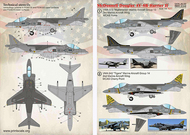  Print Scale Decals  1/48 McDonnell-Douglas AV-8B Harrier II Part 1 PSL48153