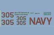  Print Scale Decals  1/48 Navy Grumman F9F-2/F9F-3 Panthers in Combat over Korea Part-2 PSL48160