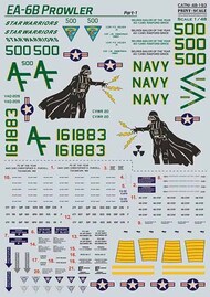  Print Scale Decals  1/48 Grumman EA-6B Prowler Part 1 PSL48193