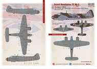  Print Scale Decals  1/48 Bristol Beaufighter TF.Mk.X Part-1 PSL48205