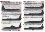  Print Scale Decals  1/48 Lockheed U-2R PSL48246