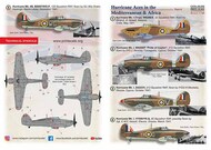  Print Scale Decals  1/48 Hawker Hurricane Aces in the Mediterranean & Africa. Part 4 PSL48256