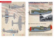 Republic P-47C/P-47D Razorback Robert S. Jonson Part 2 #PSL48264
