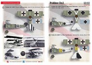  Print Scale Decals  1/48 Fokker Dr.I Part 2 PSL48278