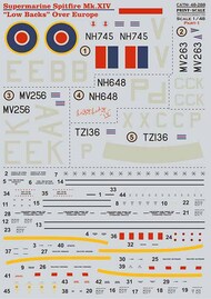 Supermarine Spitfire Mk.XIV Low Backs Part 1 #PSL48288