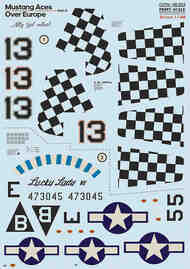 North-American P-51 Mustang Aces over Europe. Part 41 PSL48323