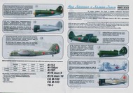  Print Scale Decals  1/72 Russian/Japan War 1938 (13) Includes I-153 (4 PSL72007