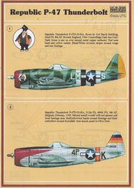  Print Scale Decals  1/72 Republic P-47D Thunderbolt PSL72026