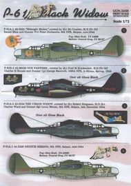  Print Scale Decals  1/72 Northrop P-61 Black Widow PSL72036