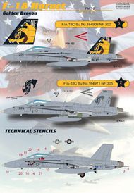  Print Scale Decals  1/72 McDonnell-Douglas F/A-18C Hornet Part 2 PSL72045