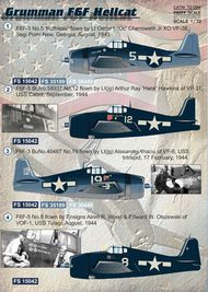 Grumman F6F Hellcat: 1. F6F-3 No,5 'Ruthless #PSL72094